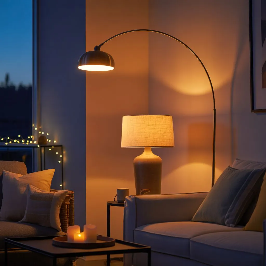 5 Simple Ways to Refresh Your Living Room - Update Your Lighting with Layers