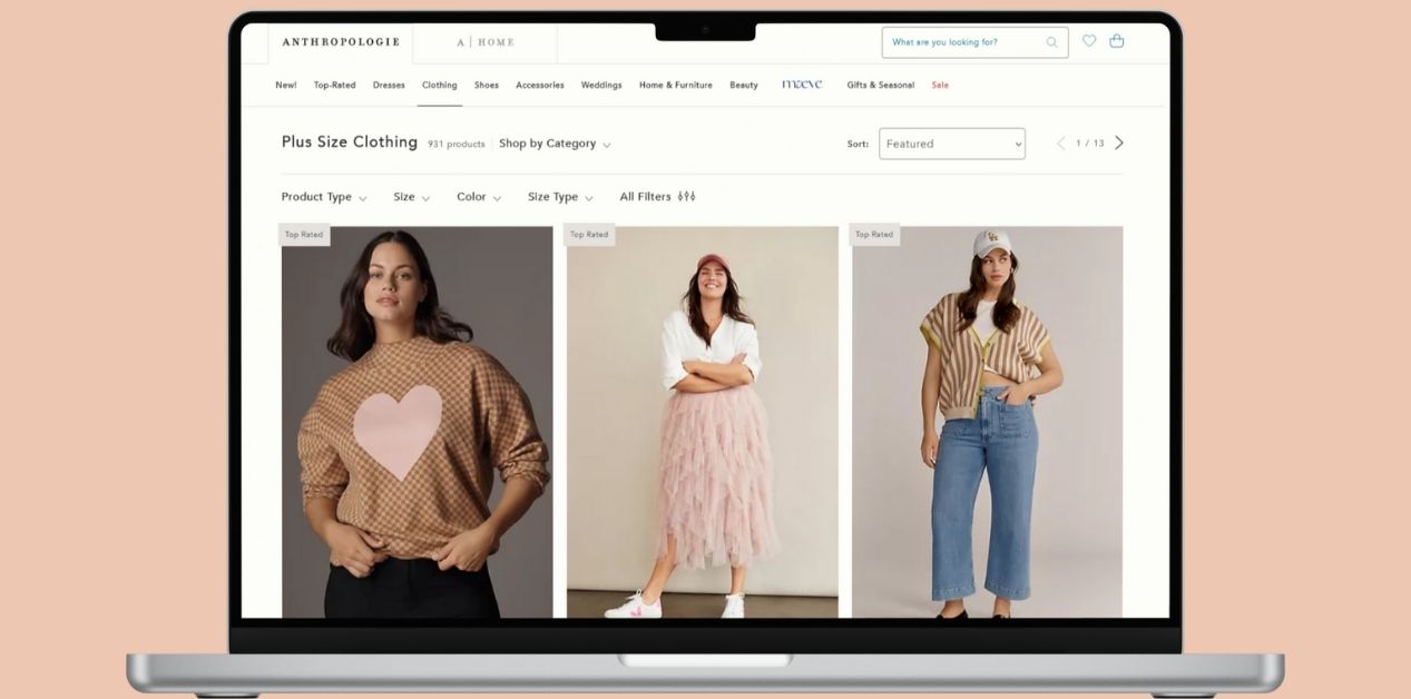 Anthropologie Plus - Plus Size Women Clothing Store