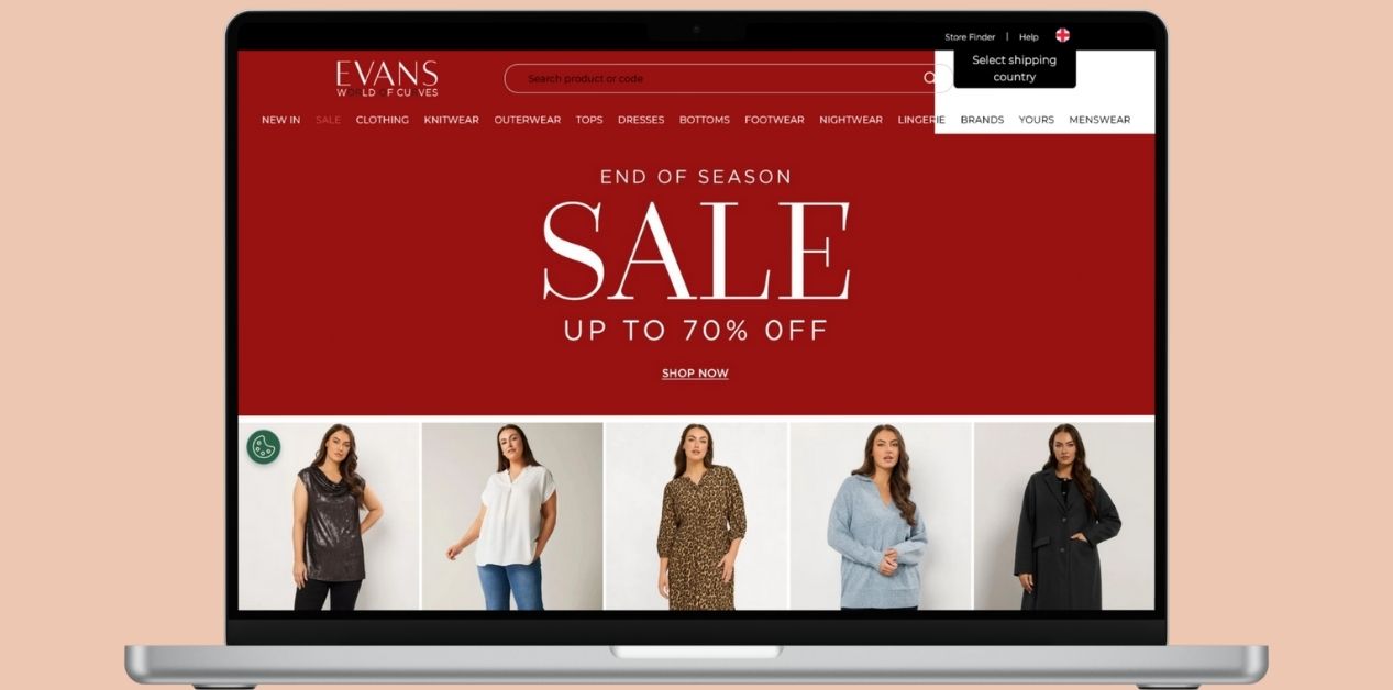 Evans - Plus Size Women Clothing Brands in UK