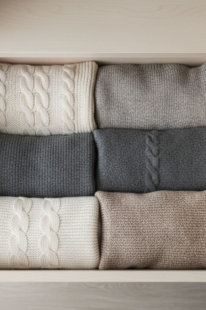 Layering Knits and Sweaters - Winter Wardrobe Essentials for Women