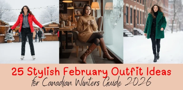 25 Stylish February Outfit Ideas for Canadian Winters (2026 Guide)