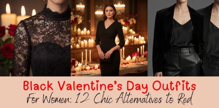 Black Valentine's Day Outfits for Women: 12 Chic Alternatives to Red