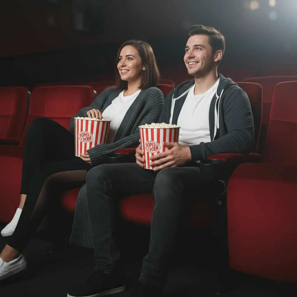 Comfortable yet cute Valentine's Day movie night outfit with black leggings and oversized cardigan