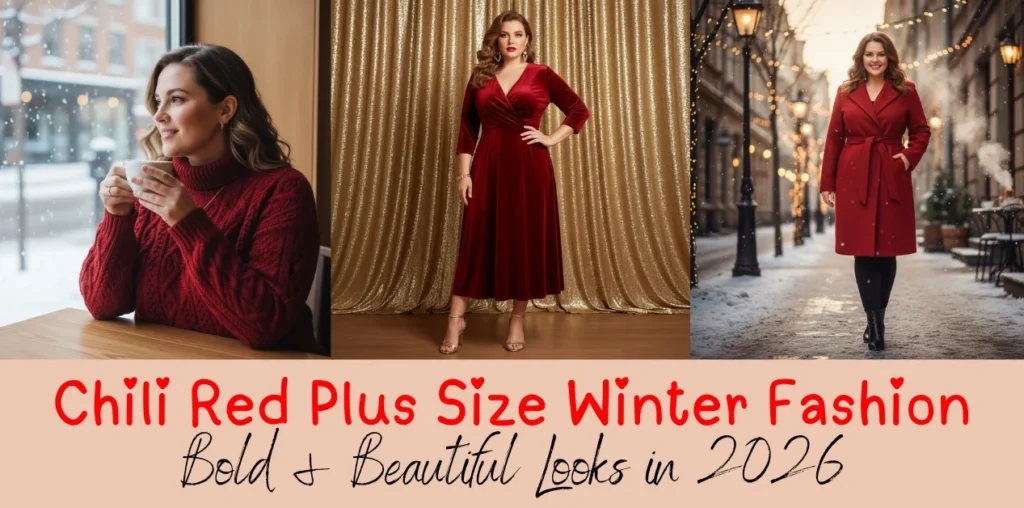 15 Chili Red Plus Size Winter Fashion Trends That'll Make You Ditch Black Forever (2026 Guide)