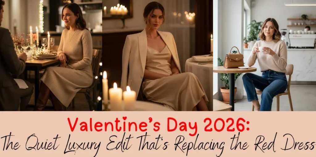 Valentine's Day 2026: The Quiet Luxury Edit That's Replacing the Red Dress