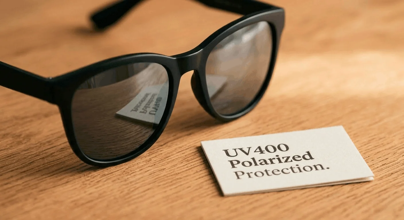 UV400 polarized sunglasses women buying guide 2026 — what to look for in lens protection when shopping for sunglasses