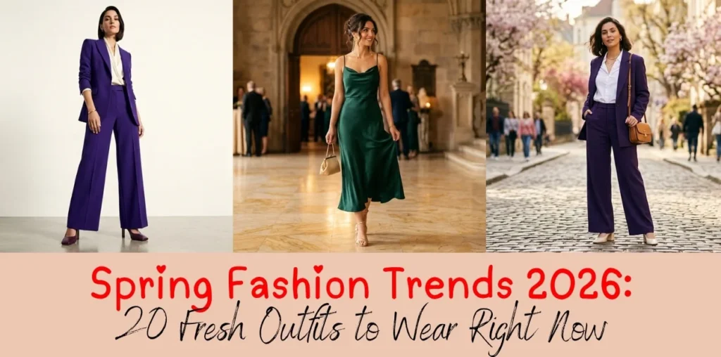 Spring Fashion Trends 2026: 20 Fresh Outfits to Wear Right Now