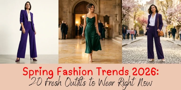 Spring Fashion Trends 2026: 20 Fresh Outfits to Wear Right Now