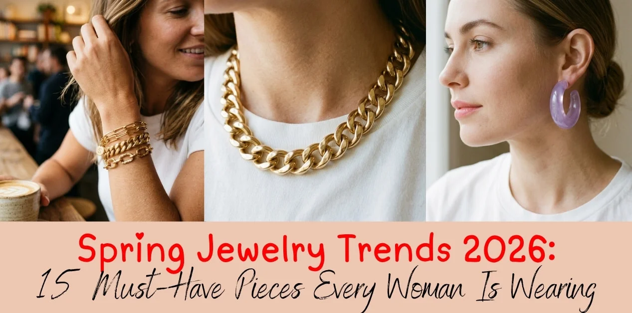 Jewelry Spring Spring Jewelry Trends 2026: 15 Must-Have Pieces Every Woman Is Wearing