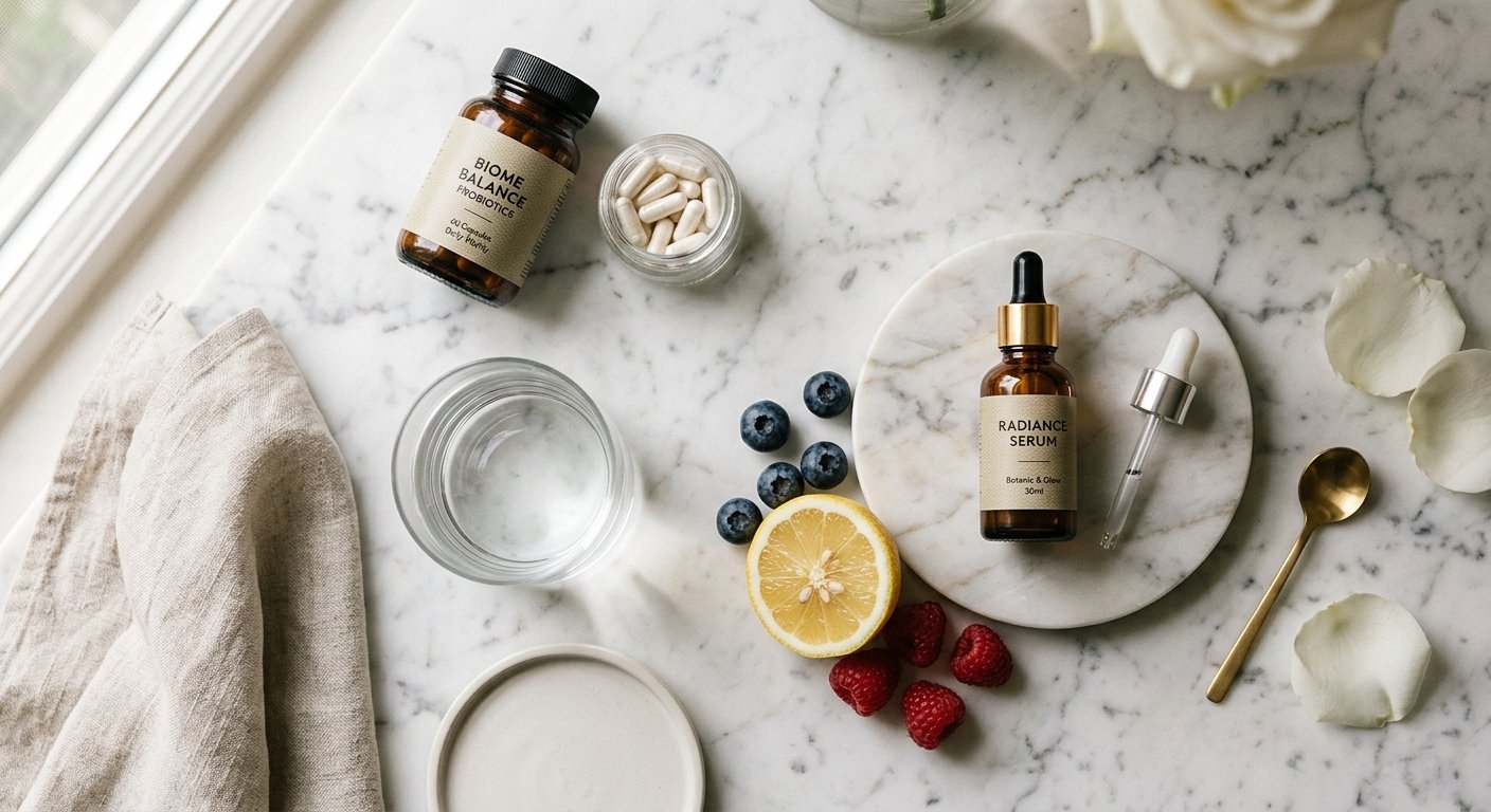 Inside-out beauty routine for women — supplements that improve skin from within