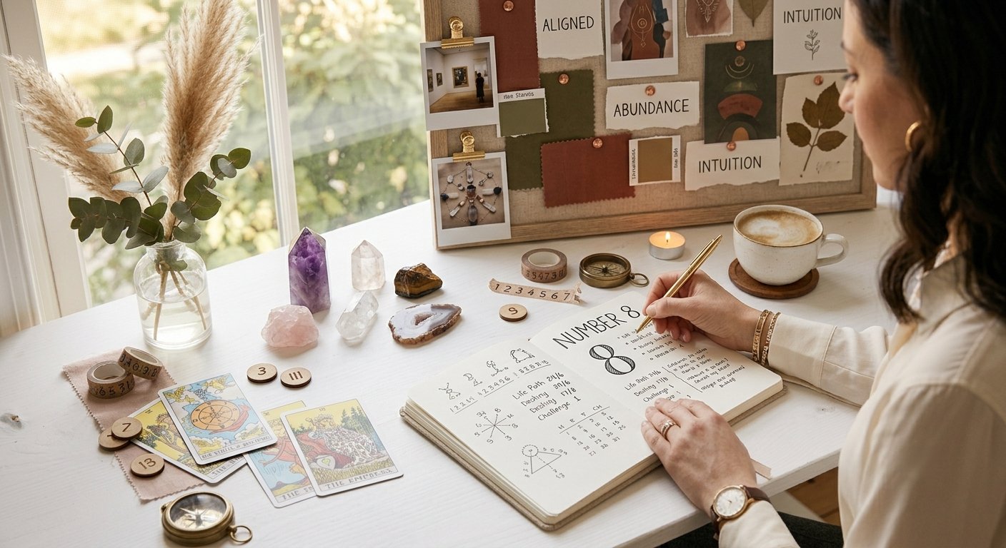 Numerology reading and manifestation for women — connecting inner work with personal style 