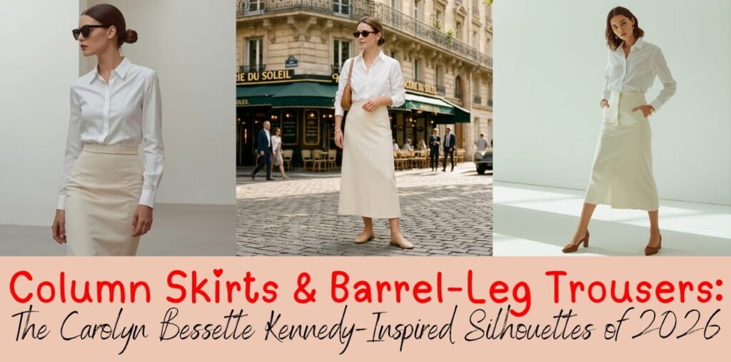 How to Wear Column Skirts and Barrel-Leg Trousers in 2026 (The Ultimate Guide)