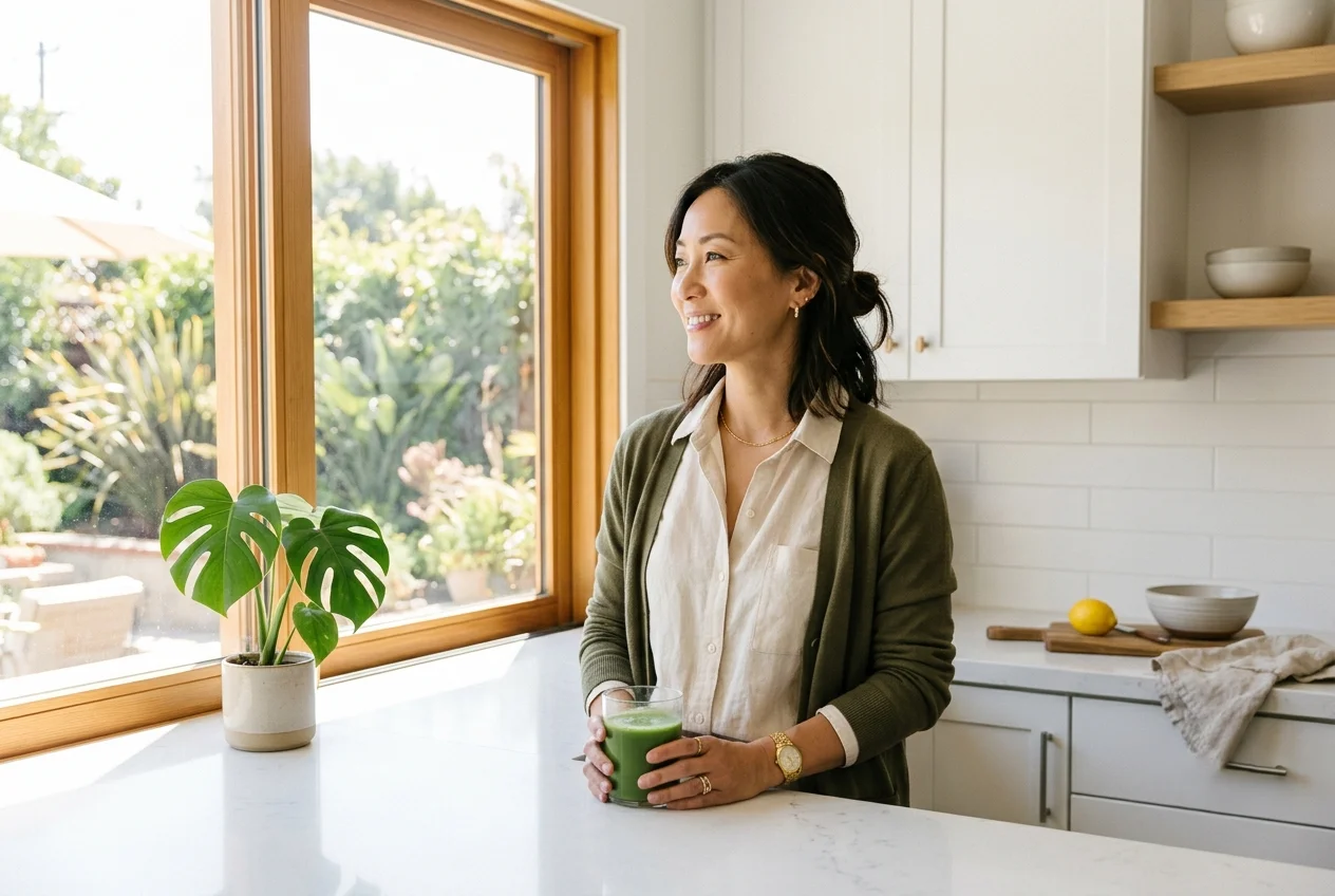 Morning wellness routine for women — how to take Nagano Tonic for best weight loss results