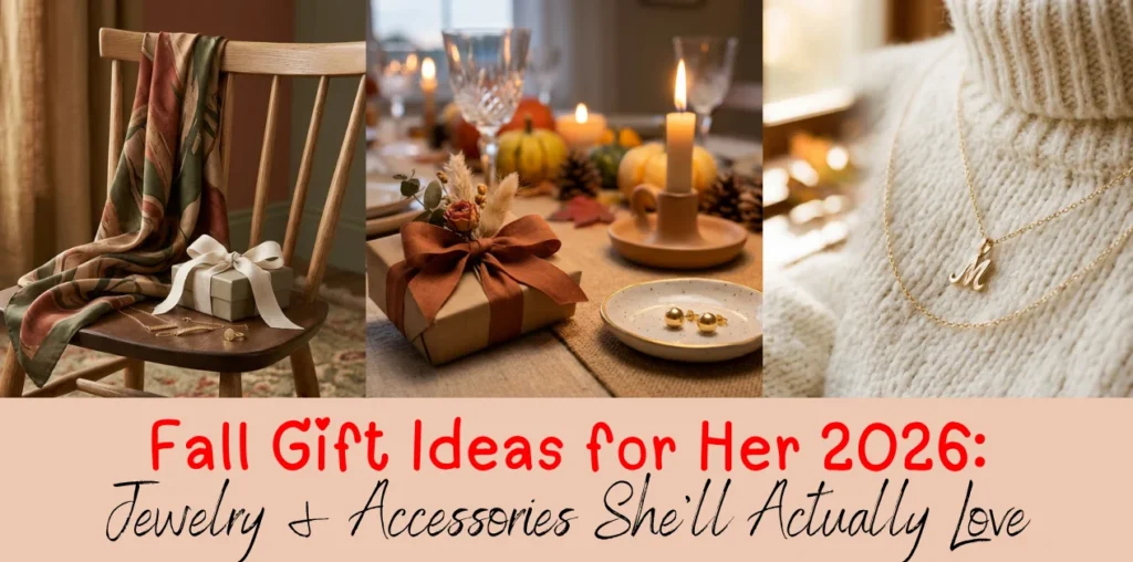Fall Gift Ideas for Her 2026: Jewelry & Accessories She'll Actually Love
